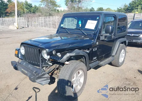 2006 Jeep Wrangler X из США, поврежденный, VIN 1J4FA39S66P734701